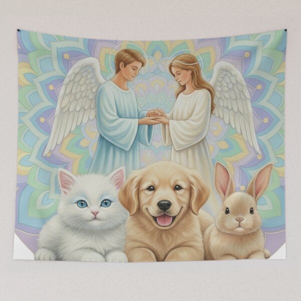 Item preview, Angel couple designed and sold by PP&RAINBOW SHOP.
