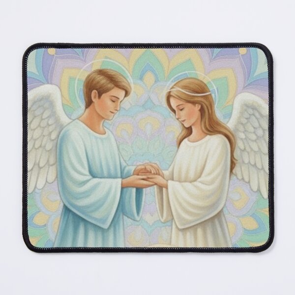 Item preview, Angel couple designed and sold by PP&RAINBOW SHOP.