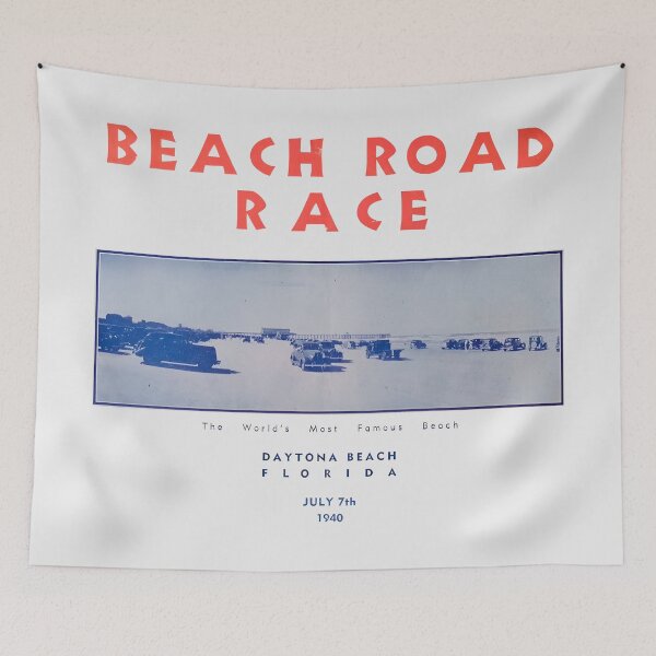 Item preview, 1940 Daytona Beach Road Race Souvenir Program Vintage Racing Style designed and sold by EdGraphy.