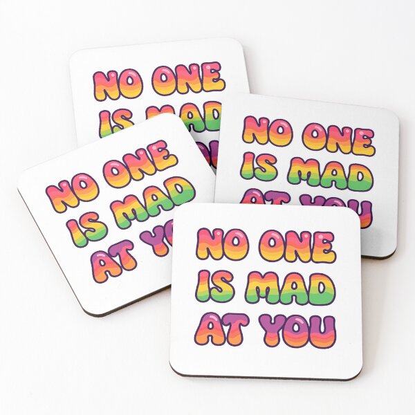 Item preview, No One Is Mad At You Self Love Anxiety Awareness designed and sold by SkeletonsDanger.