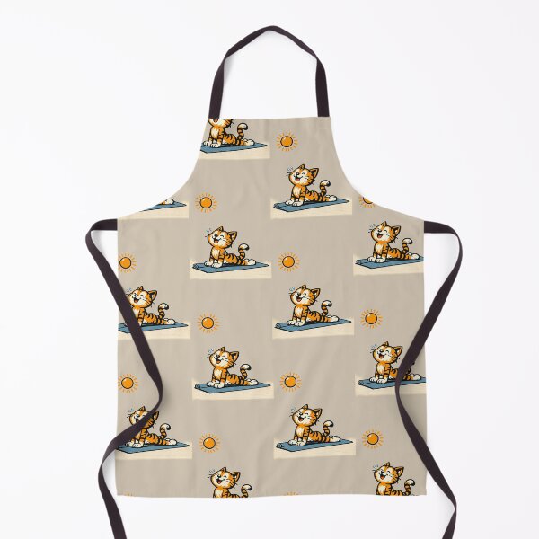 Item preview, Kitty does hot yoga designed and sold by StudioMisbelief.