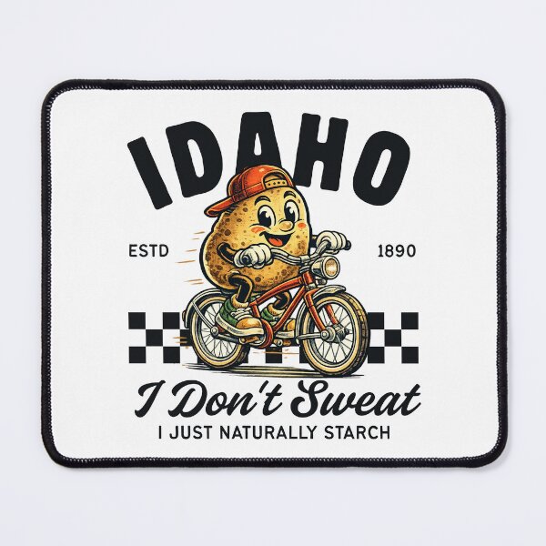 Item preview, Idaho : I don't sweat I just naturally starch designed and sold by Peerless-Prime.