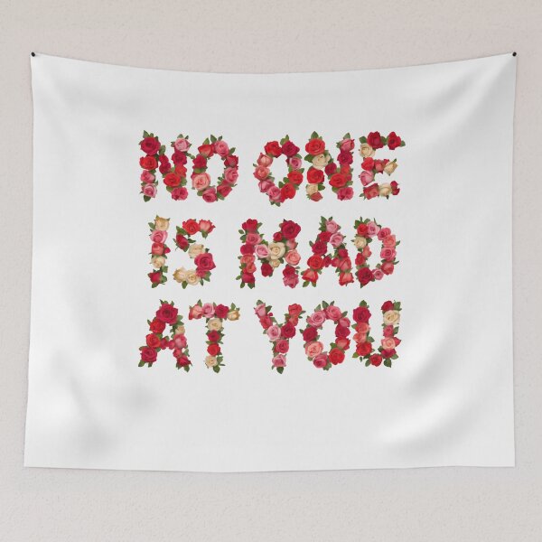 Item preview, No One Is Mad At You Trauma Recovery Mental Health Flowers Roses designed and sold by SkeletonsDanger.