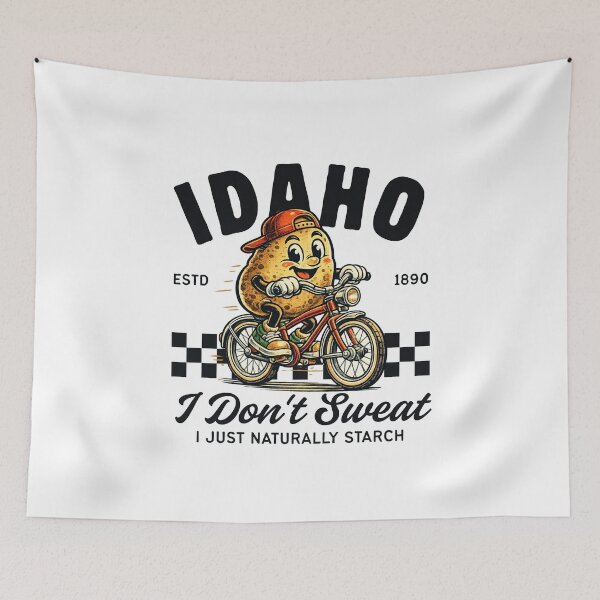 Item preview, Idaho : I don't sweat I just naturally starch designed and sold by Peerless-Prime.