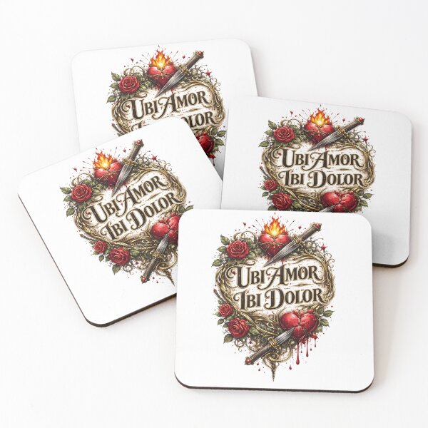 Item preview, Ubi Amor Ibi Dolor - Where there is love, there is pain designed and sold by KLERIKSTORE.