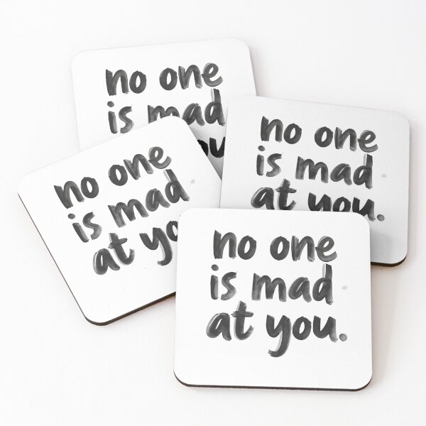 Item preview, No One Is Mad At You Self Care Mental Health Support designed and sold by SkeletonsDanger.