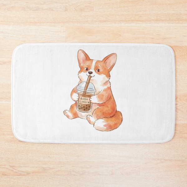 Item preview, Corgi Boba designed and sold by DorpiDesign.