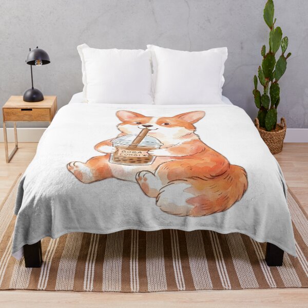 Item preview, Corgi Boba designed and sold by DorpiDesign.