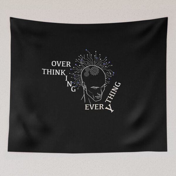 Item preview, Overthinking everything designed and sold by Maryart8.