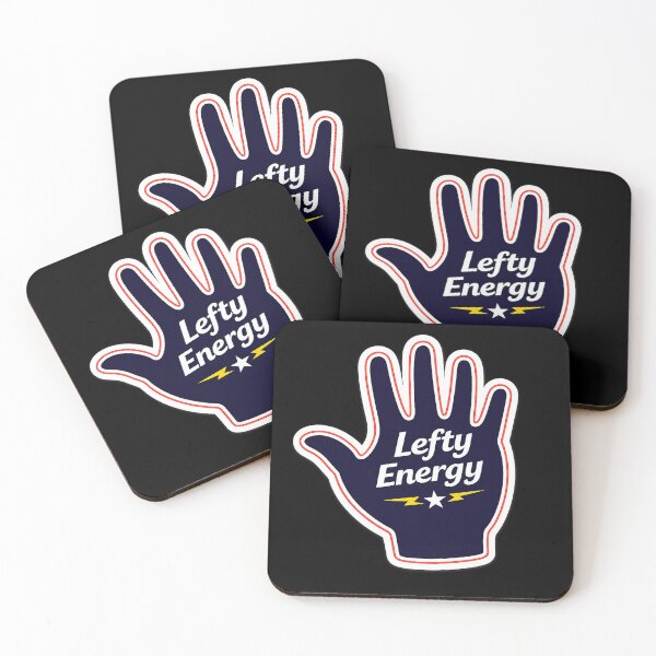 Item preview, Lefty Energy Funny Left Handed Pride designed and sold by AnimalAirtistry.