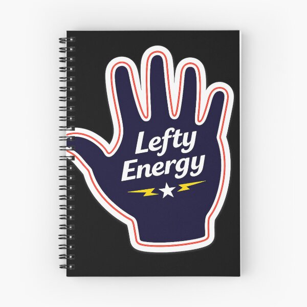 Item preview, Lefty Energy Funny Left Handed Pride designed and sold by AnimalAirtistry.