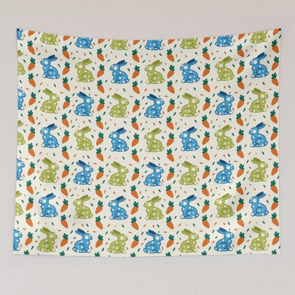 Item preview, Cute Polka dots Easter Bunnies designed and sold by mitalim.