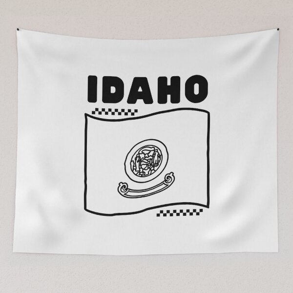 Item preview, Idaho flag  designed and sold by Peerless-Prime.