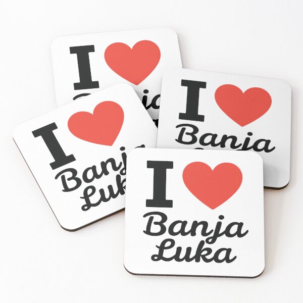 Item preview, I Love Banja Luka | Bosnia City Typography | Culture, Nature & Urban Pride Design designed and sold by PaintedPixels01.