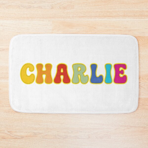 Item preview, ❤️ Charlie Personalized Name Wavy Retro Shirt, Coffee Mug, Sticker Gift designed and sold by HelixPedia.