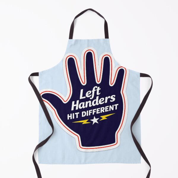 Item preview, Left Handers Hit Different Funny Lefty Meme designed and sold by AnimalAirtistry.