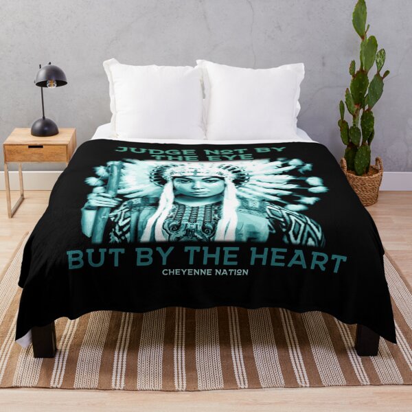 Item preview, Judge Not by the Eye, But by the Heart, Native American, Cheyenne Nation Proverb designed and sold by Proverbial Wisdom Design.
