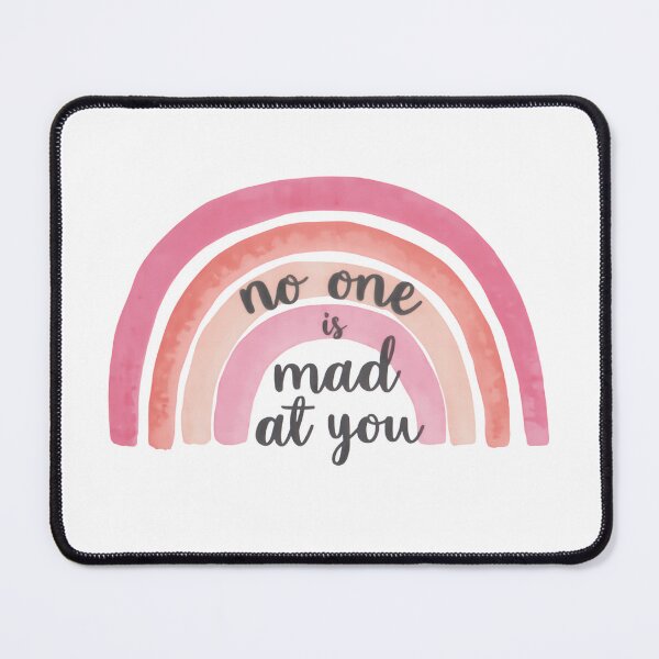 Item preview, No One Is Mad At You Self Care Mental Health Support designed and sold by SkeletonsDanger.