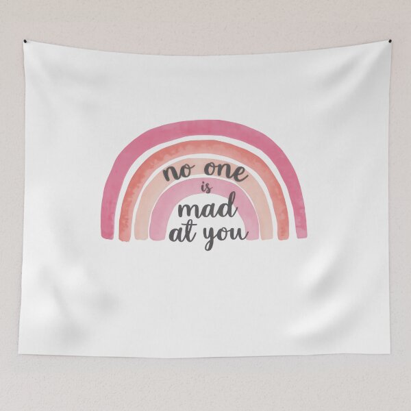 Item preview, No One Is Mad At You Self Care Mental Health Support designed and sold by SkeletonsDanger.