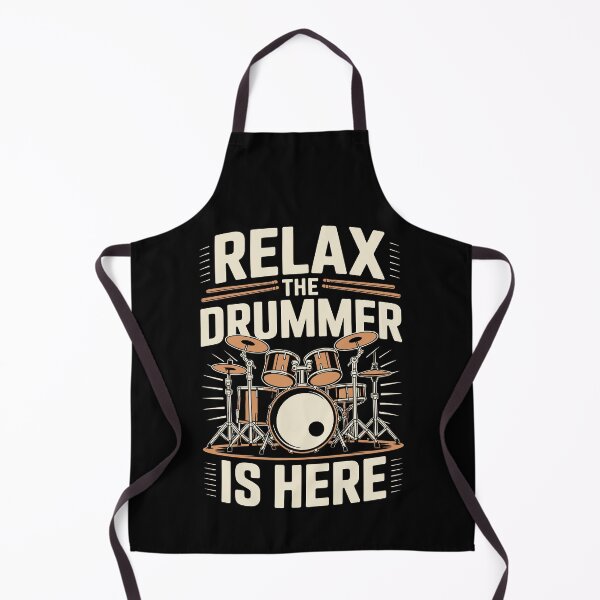 Item preview, RELAX THE DRUMMER IS HERE designed and sold by jkrphoto.