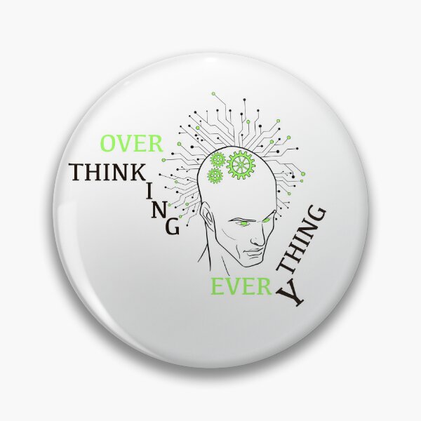 Item preview, Overthinking everything designed and sold by Maryart8.