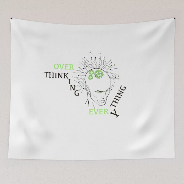 Item preview, Overthinking everything designed and sold by Maryart8.