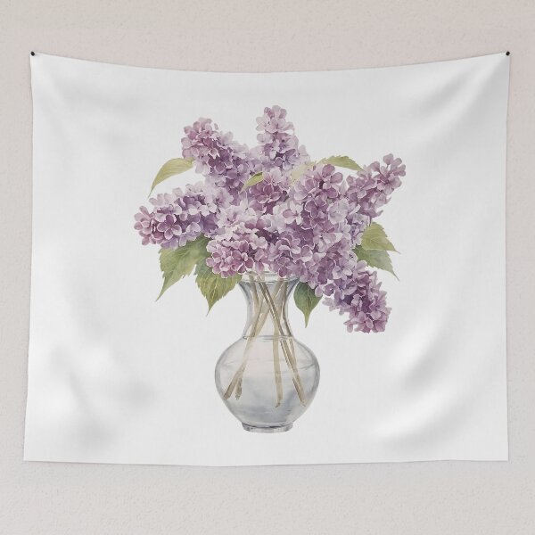 Item preview, Lilacs in a Glass Jar  designed and sold by uunaa.