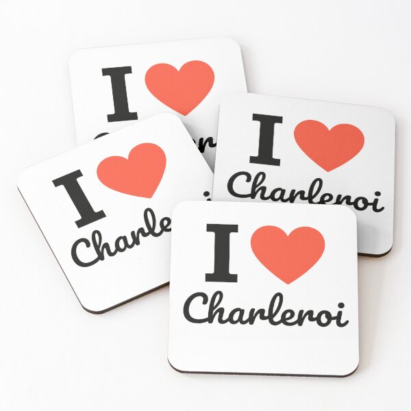 Item preview, I Love Charleroi | Belgium City Typography | Culture, Industry & Urban Pride Design designed and sold by PaintedPixels01.
