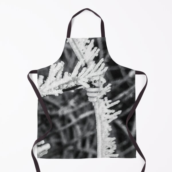 Item preview, Frozen silence, hoarfrost crystals on wire fence designed and sold by ivon55.