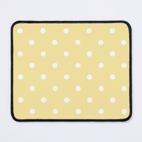 Item preview, Pastel Yellow and White Polka dots  designed and sold by POLKAIWERX.