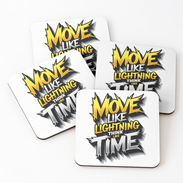 Item preview, Move Like Lightning Think Like Time designed and sold by KLERIKSTORE.