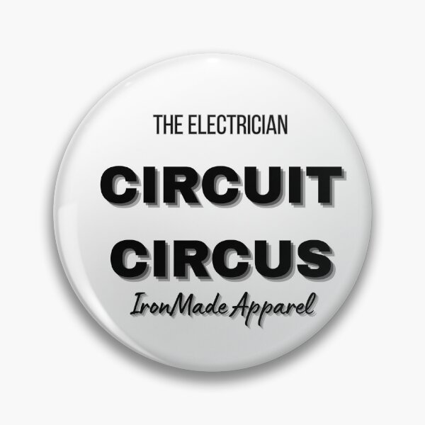 Item preview, Circuit Circus Electrician T-Shirt – Funny Electrical Humor Tee for Electricians, Linemen & Skilled Trades designed and sold by IronMade Apparel.