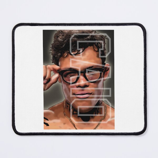 Item preview, Caio Borralho The Fighting Nerd MMA Artwork – Brazilian Middleweight Fight IQ Illustration designed and sold by GrizzlyCollective.