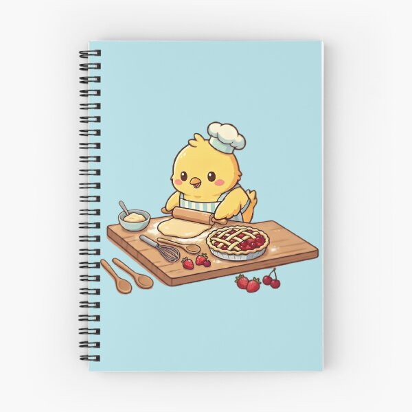Item preview, Kawaii Chef Chick - Sweet Berry Pie Baker designed and sold by WalterAdd.