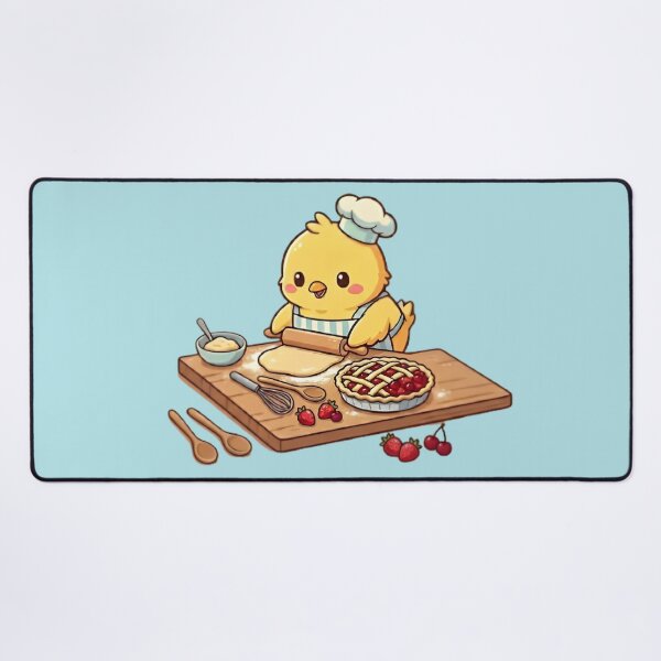 Item preview, Kawaii Chef Chick - Sweet Berry Pie Baker designed and sold by WalterAdd.