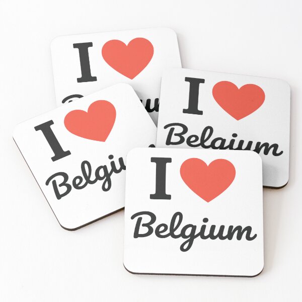 Item preview, I Love Belgium | National Pride Typography | Culture, Heritage & Scenic Charm Design designed and sold by PaintedPixels01.