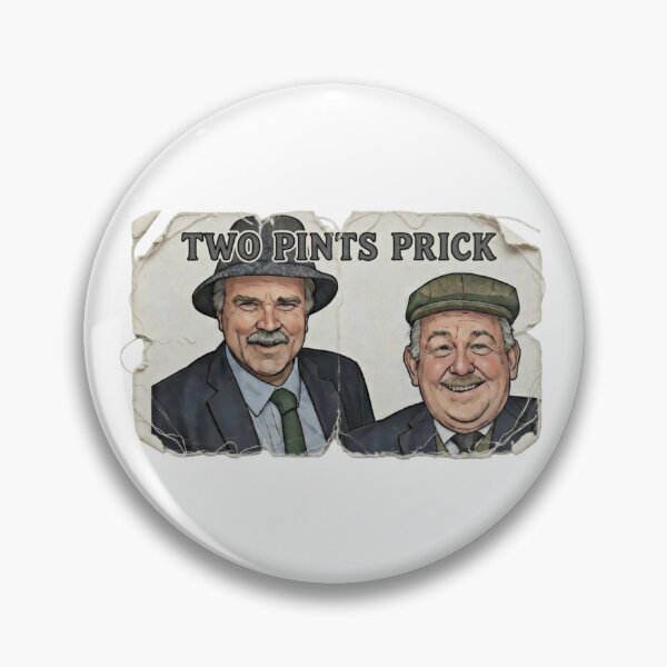 Item preview, Two Pints Prick: Iconic Scottish Comedy Fan Art designed and sold by TshirtsOnline-.