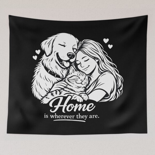 Item preview, Emotional Pet Lover Graphic Illustration designed and sold by DAXIFY.