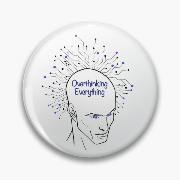 Item preview, Overthinking everything designed and sold by Maryart8.