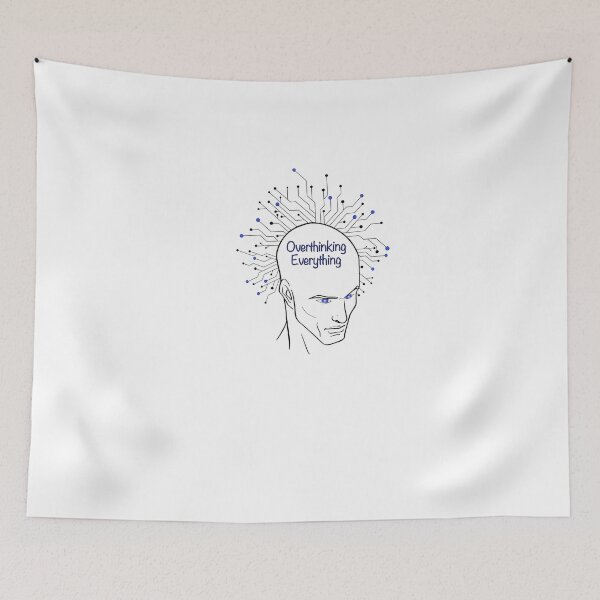 Item preview, Overthinking everything designed and sold by Maryart8.