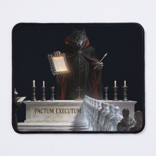 Item preview, The Covenant Enforced — Dark Sacred Soul Art designed and sold by GeoWhimsy Studio.