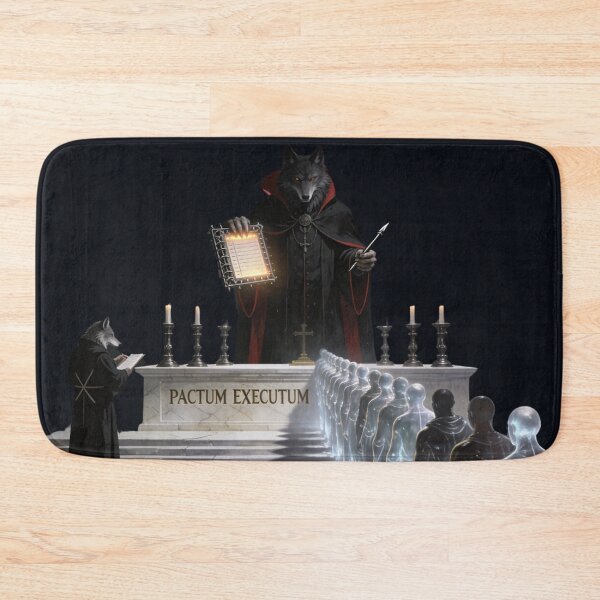 Item preview, The Covenant Enforced — Dark Sacred Soul Art designed and sold by GeoWhimsy Studio.