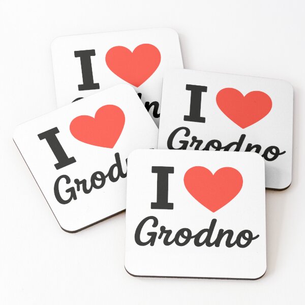 Item preview, I Love Grodno | Belarus City Typography | Culture, History & Urban Charm Design designed and sold by PaintedPixels01.