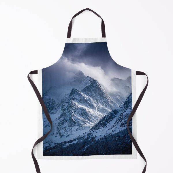 Item preview, Winter Mountains Landscape designed and sold by NicolasGlowArt.