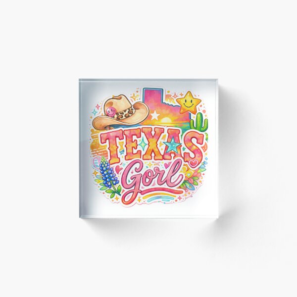 Aperçu de l'œuvre Fille du Texas créée et vendue par LoopyPop.