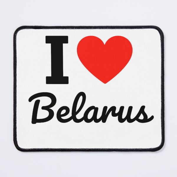 Item preview, I Love Belarus | National Pride Typography | Culture, Heritage & Scenic Beauty Design designed and sold by PaintedPixels01.