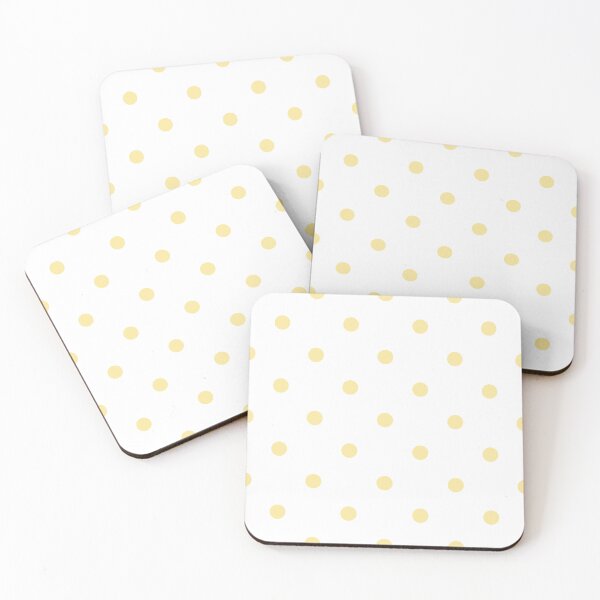 Item preview, Pastel Yellow and White Polkadots  designed and sold by POLKAIWERX.