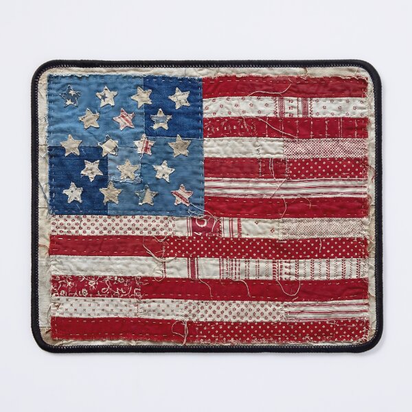 Item preview, Patchwork Quilt American Flag designed and sold by TackyTime.