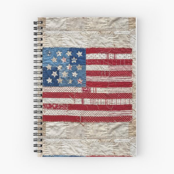 Item preview, Patchwork Quilt American Flag designed and sold by TackyTime.