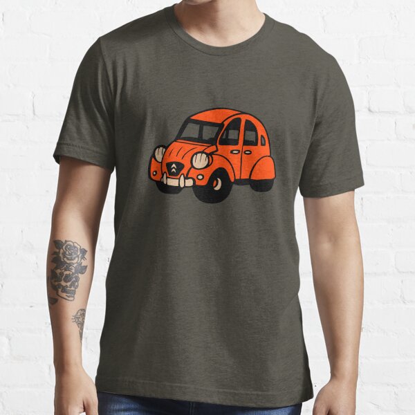 2cv vintage voiture française citroen T-shirt essentiel